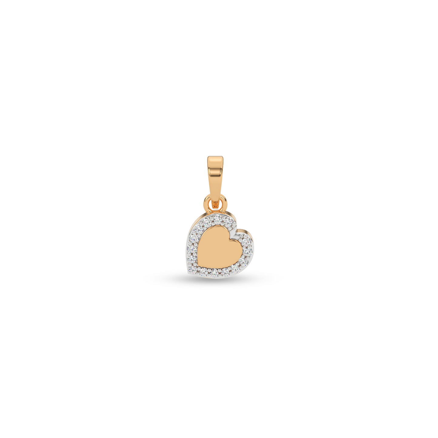 Glittering Harmony Natural Diamond Pendant