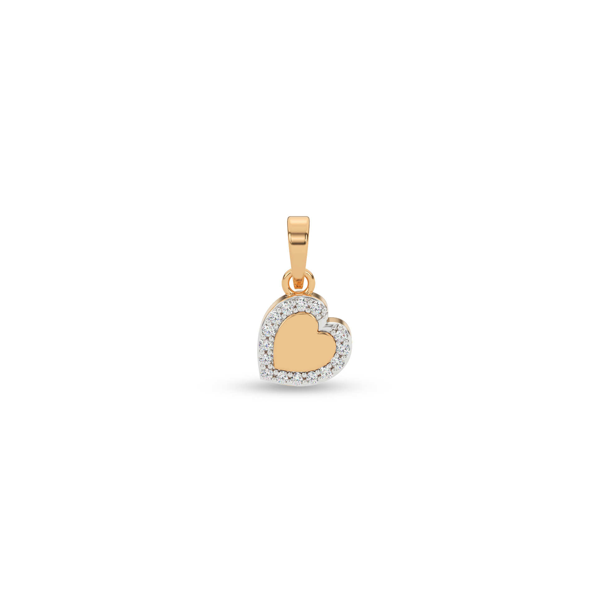 14 Kt Yellow Gold Diamond Charms & Pendants