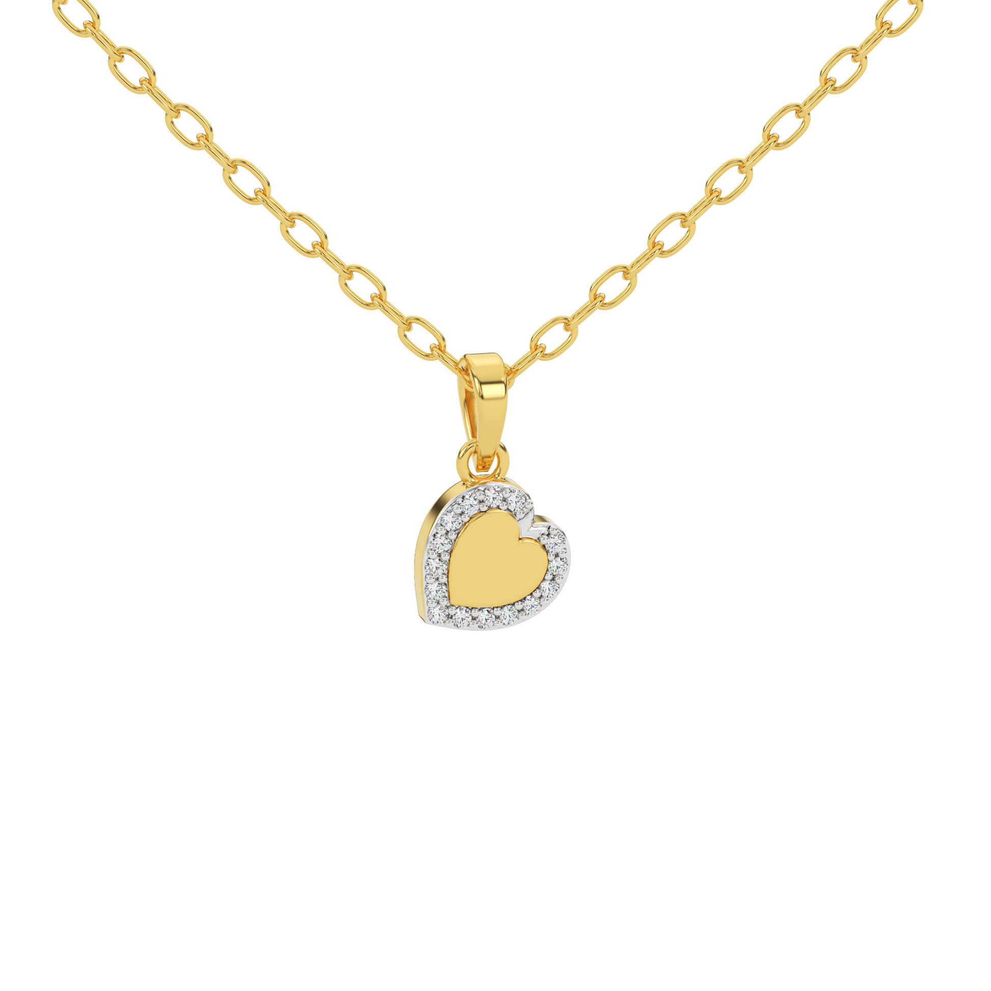 14 Kt Yellow Gold Diamond Charms & Pendants