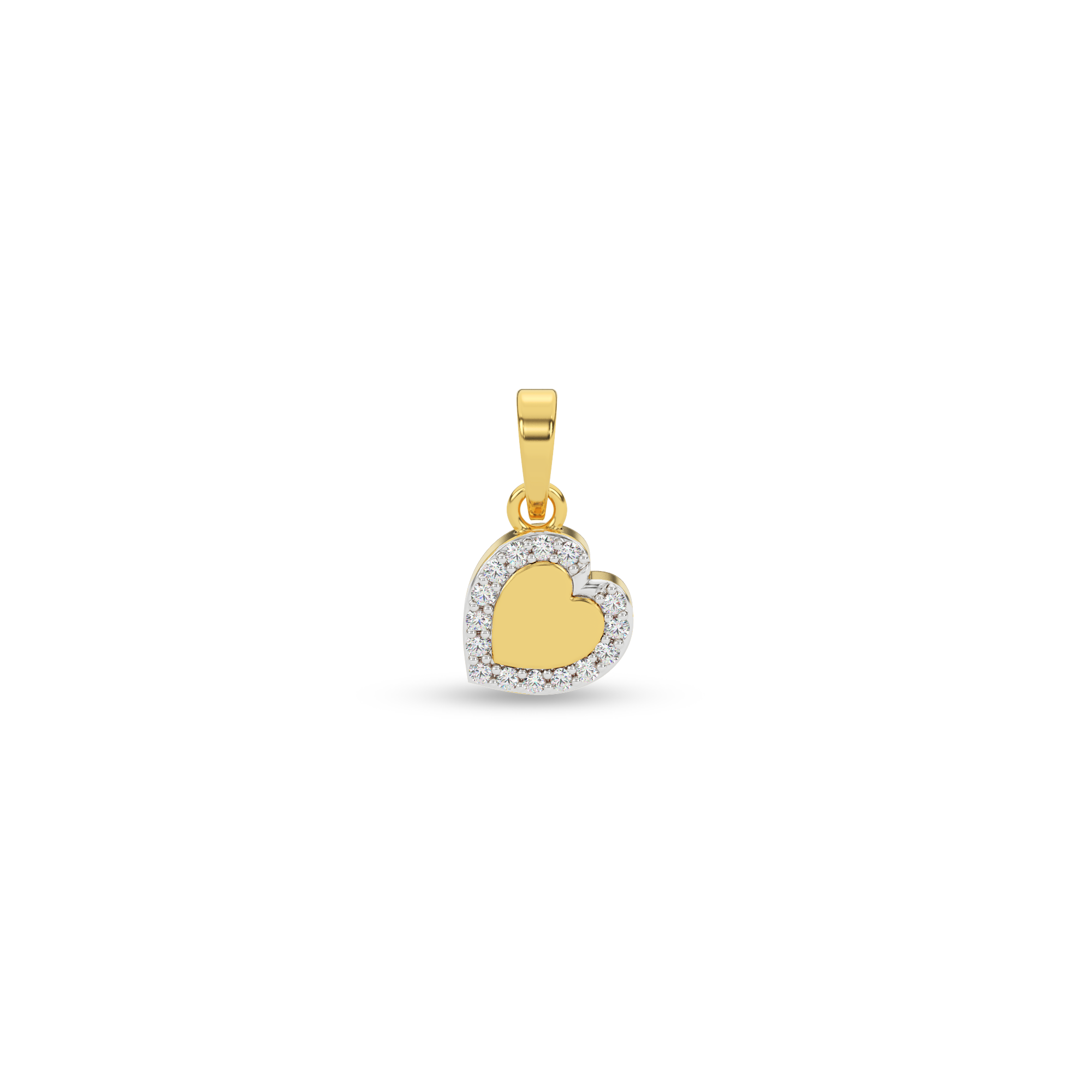 Glittering Harmony Natural Diamond Pendant