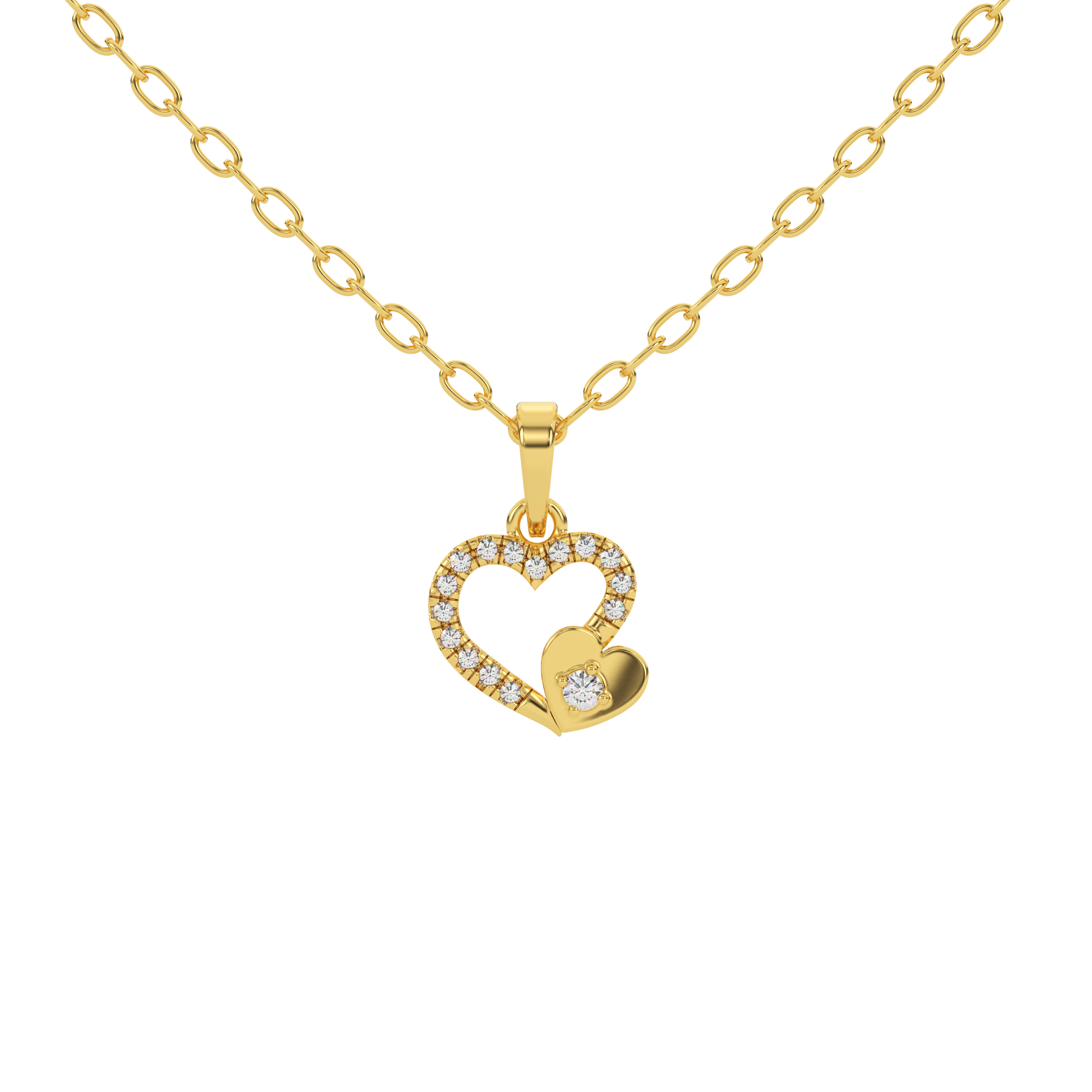 Diamond Whisper Natural Diamond Pendant