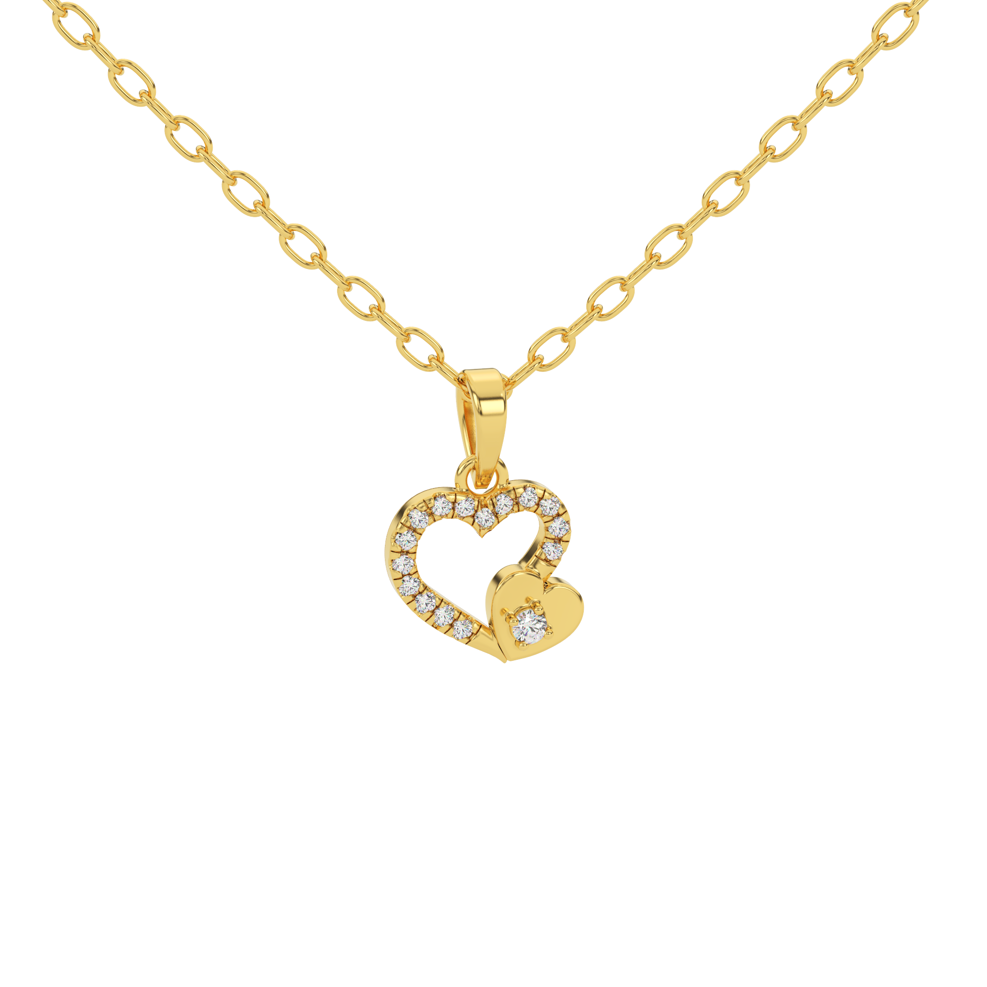 Diamond Whisper Natural Diamond Pendant