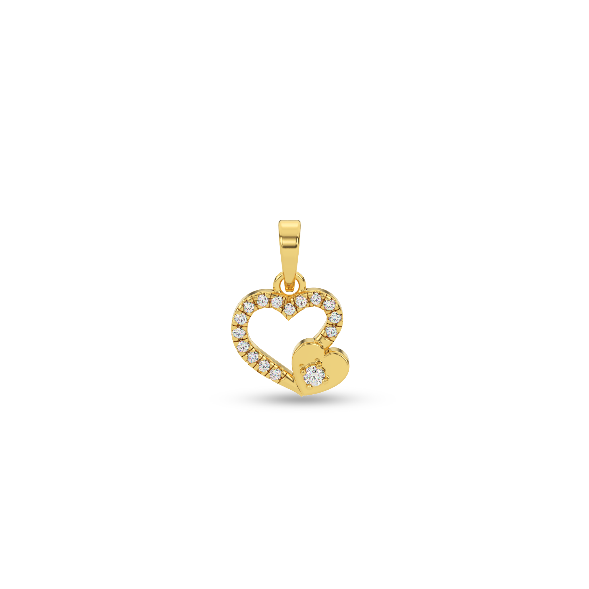 Diamond Whisper Natural Diamond Pendant