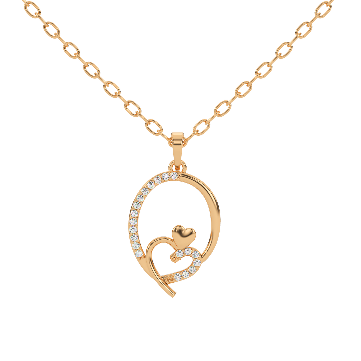 Radiant Dream Natural Diamond Pendant