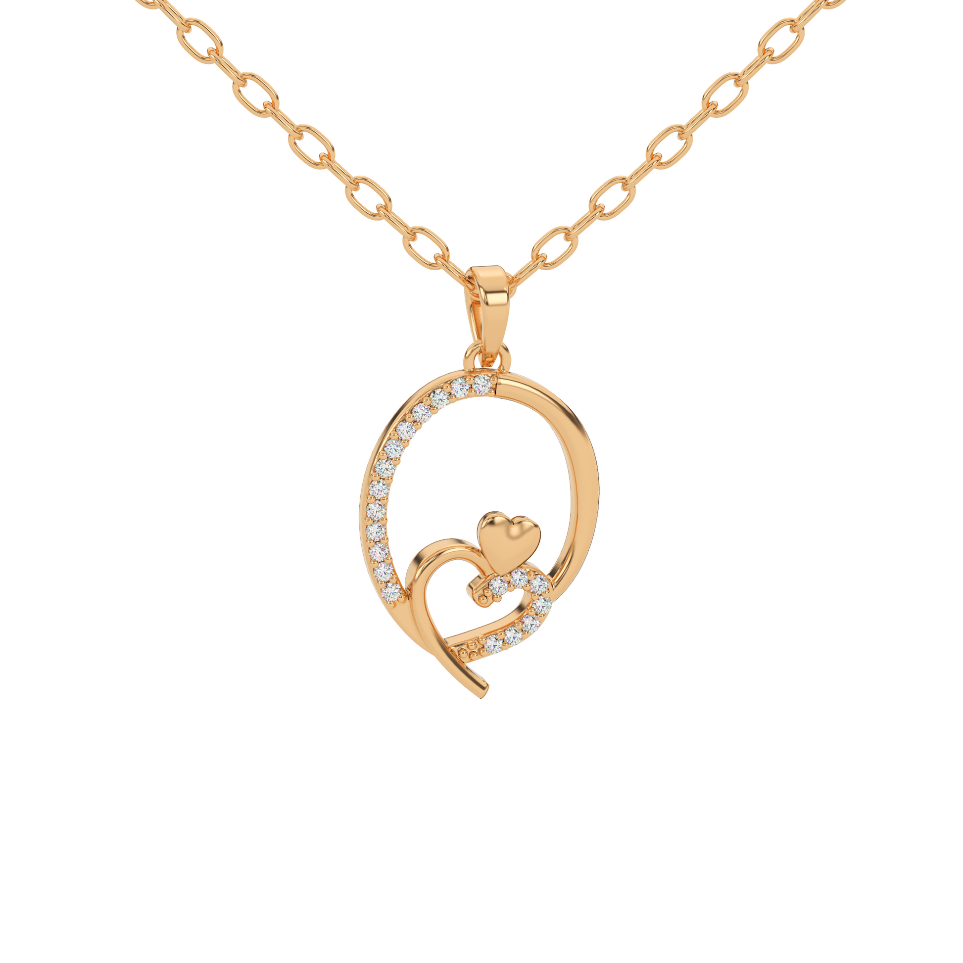 14 Kt Yellow Gold Diamond Charms & Pendants