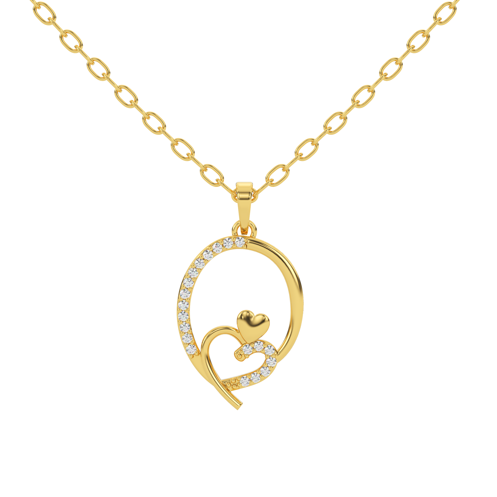Radiant Dream Natural Diamond Pendant
