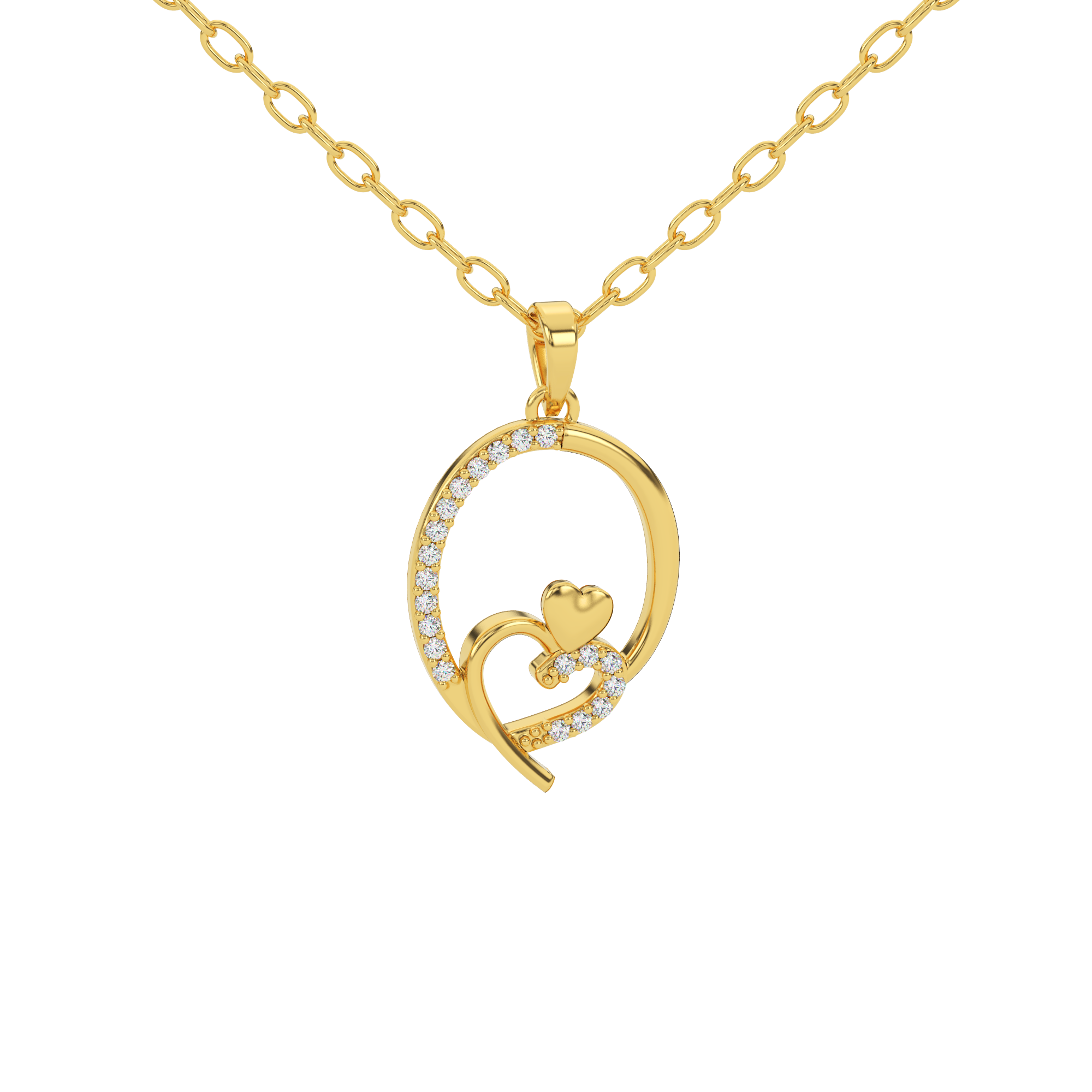 Radiant Dream Natural Diamond Pendant