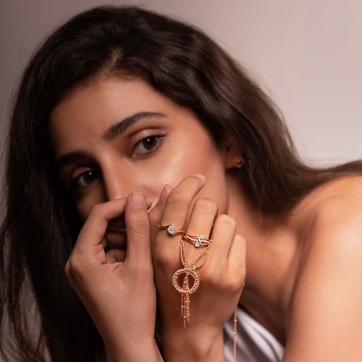 Ethnic Bloom Diamond Ring