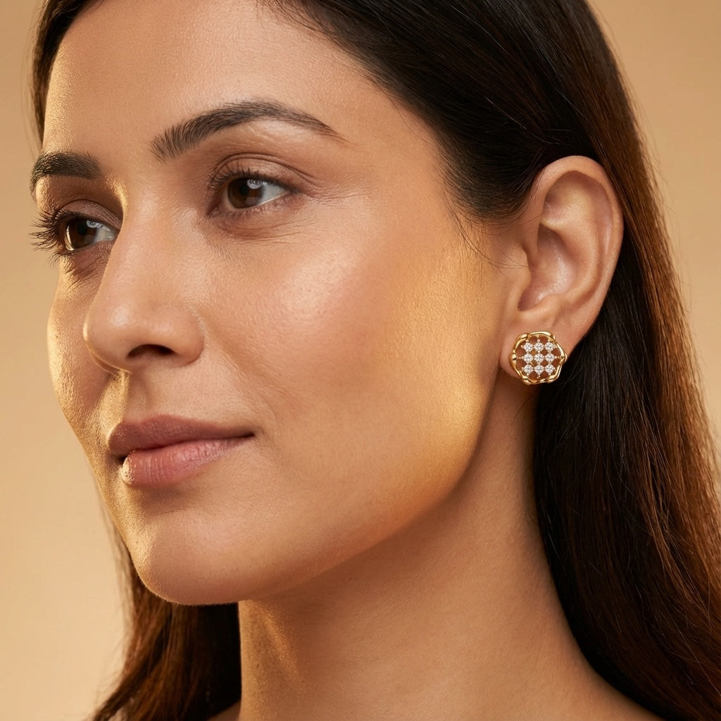 Blooming Beauty Diamond Earring