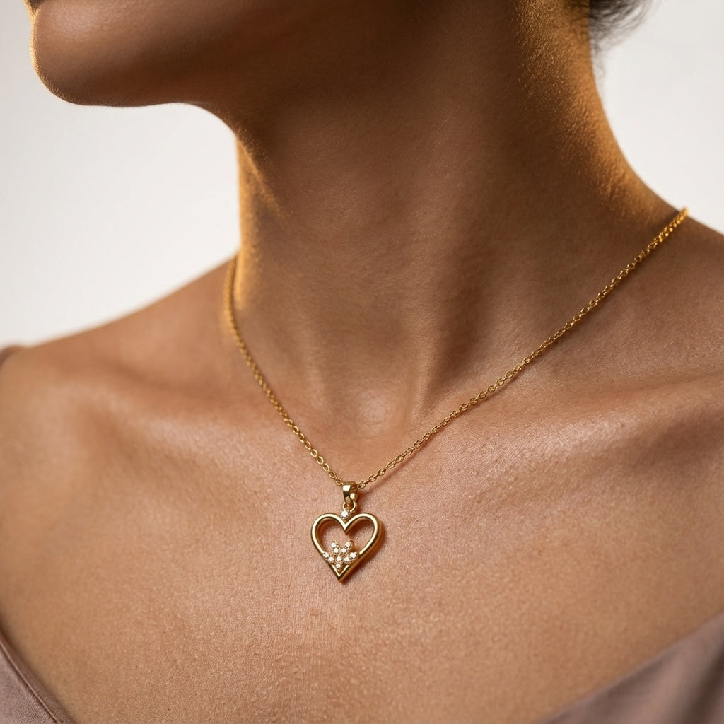 Brilliant Heart Diamond Pendant