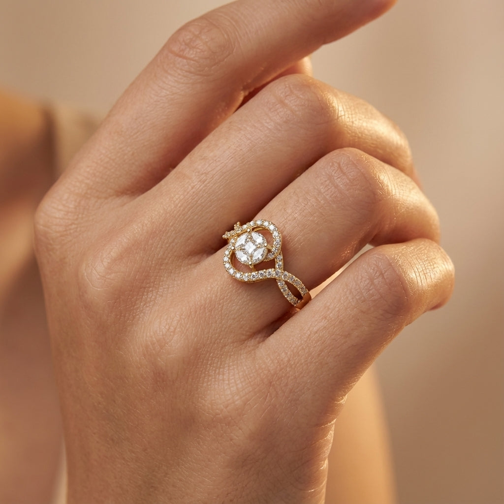 Crowning Glory  Diamond Ring