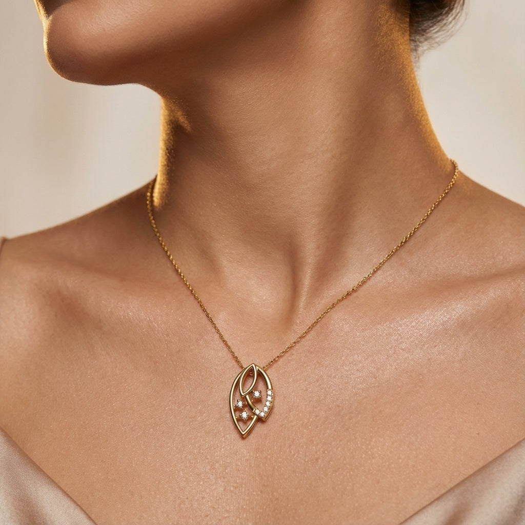 14 Kt Yellow Gold Diamond Charms & Pendants