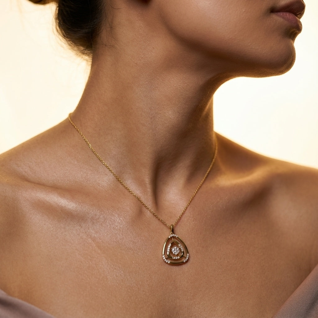 Ethereal Vibe Diamond Pendant
