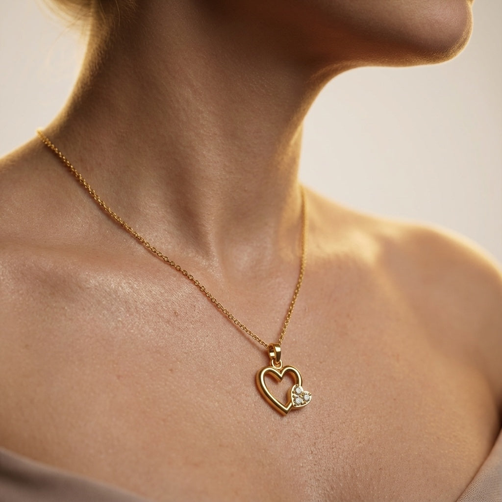 Flawless Heart Diamond Pendant