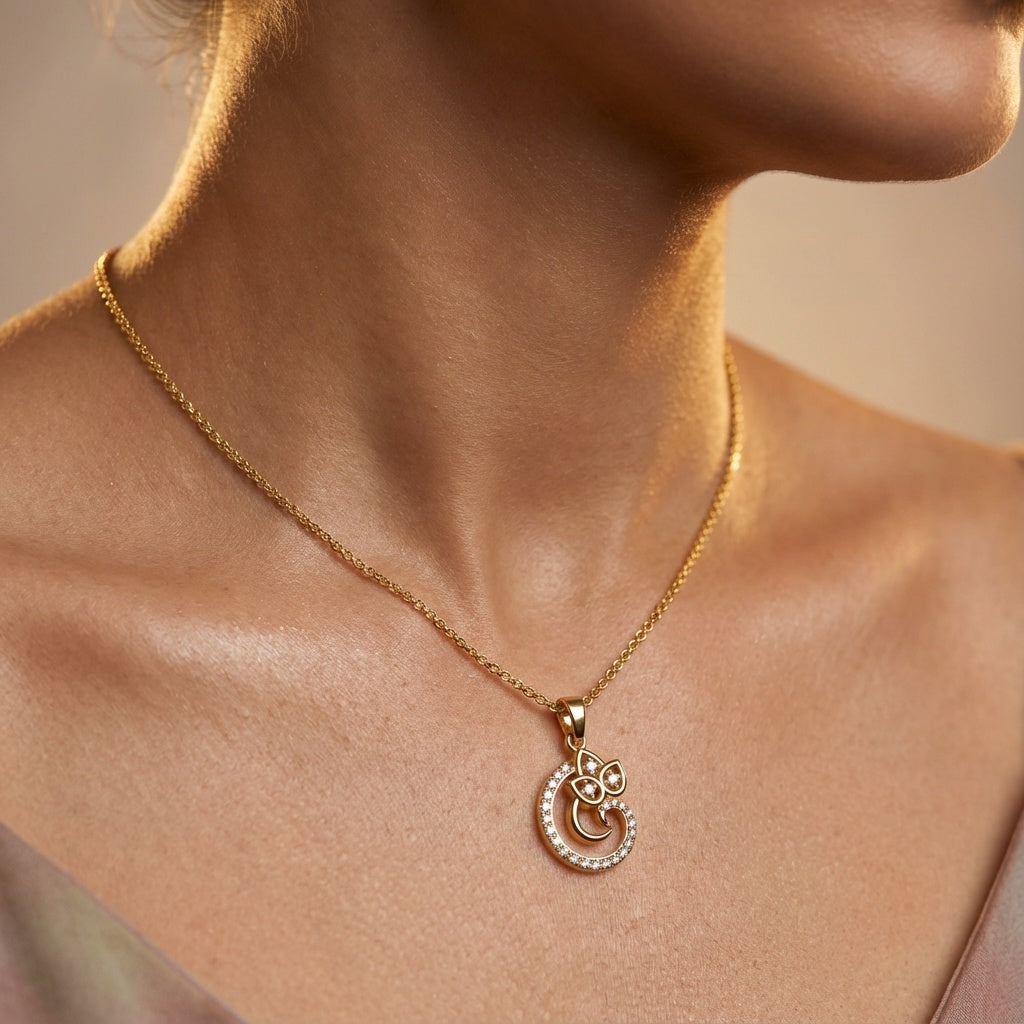 Flower Garden Diamond Pendant