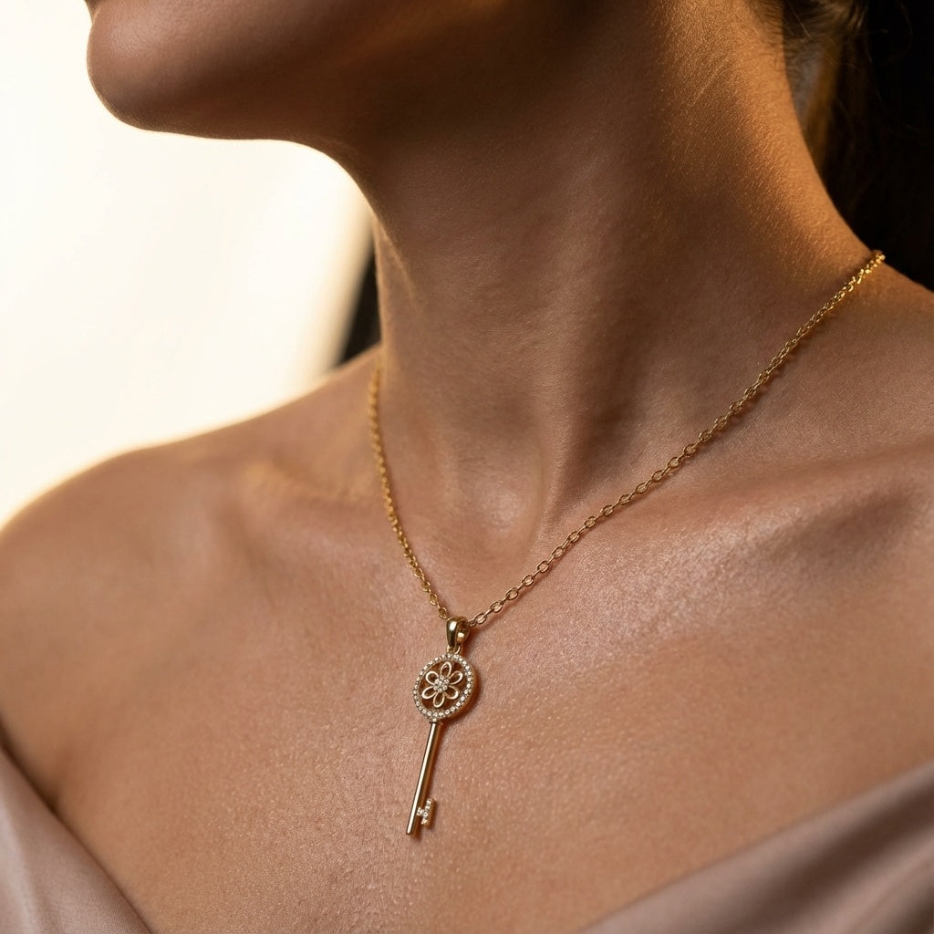 14 Kt Yellow Gold Diamond Charms & Pendants