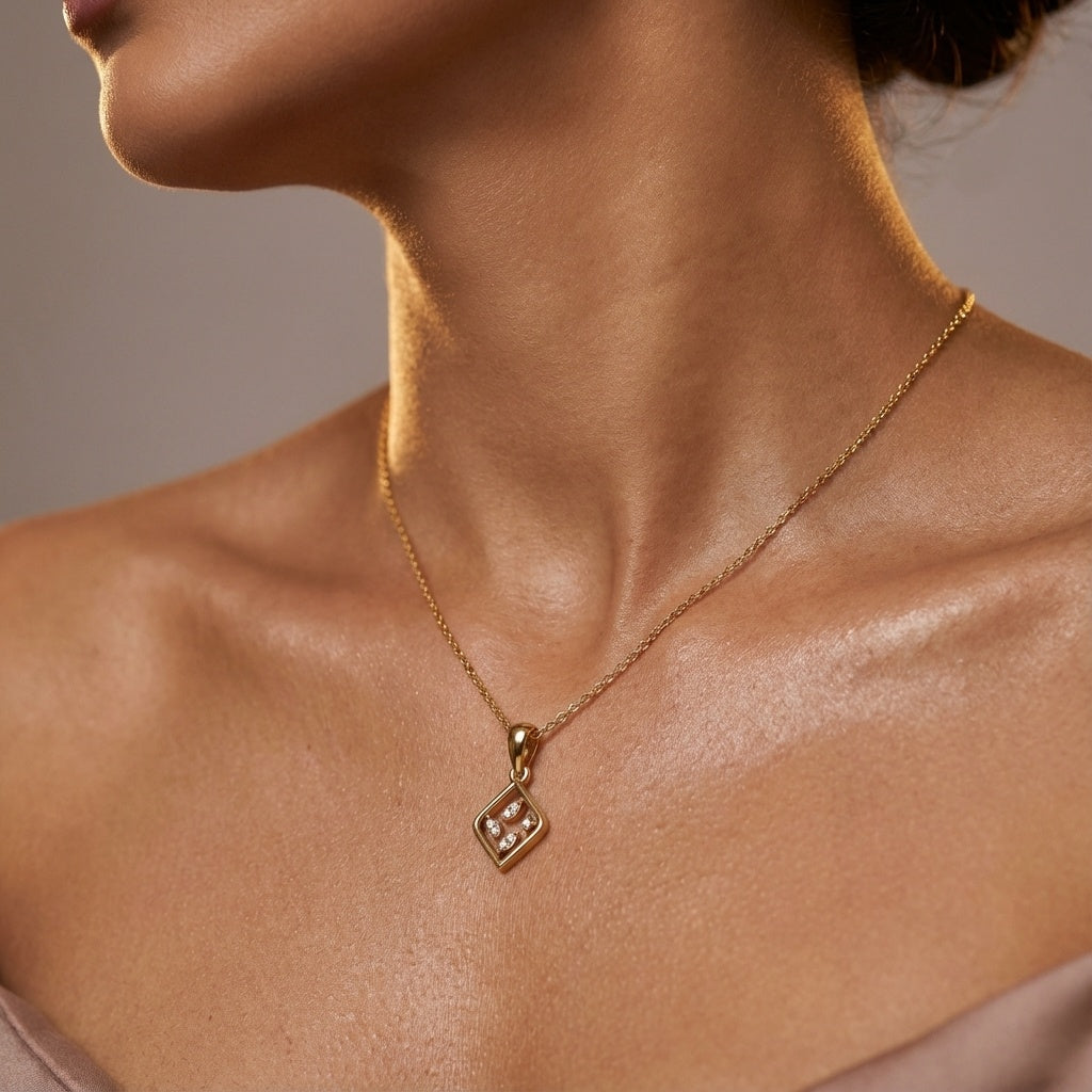 Pretty Orb Diamond Pendant