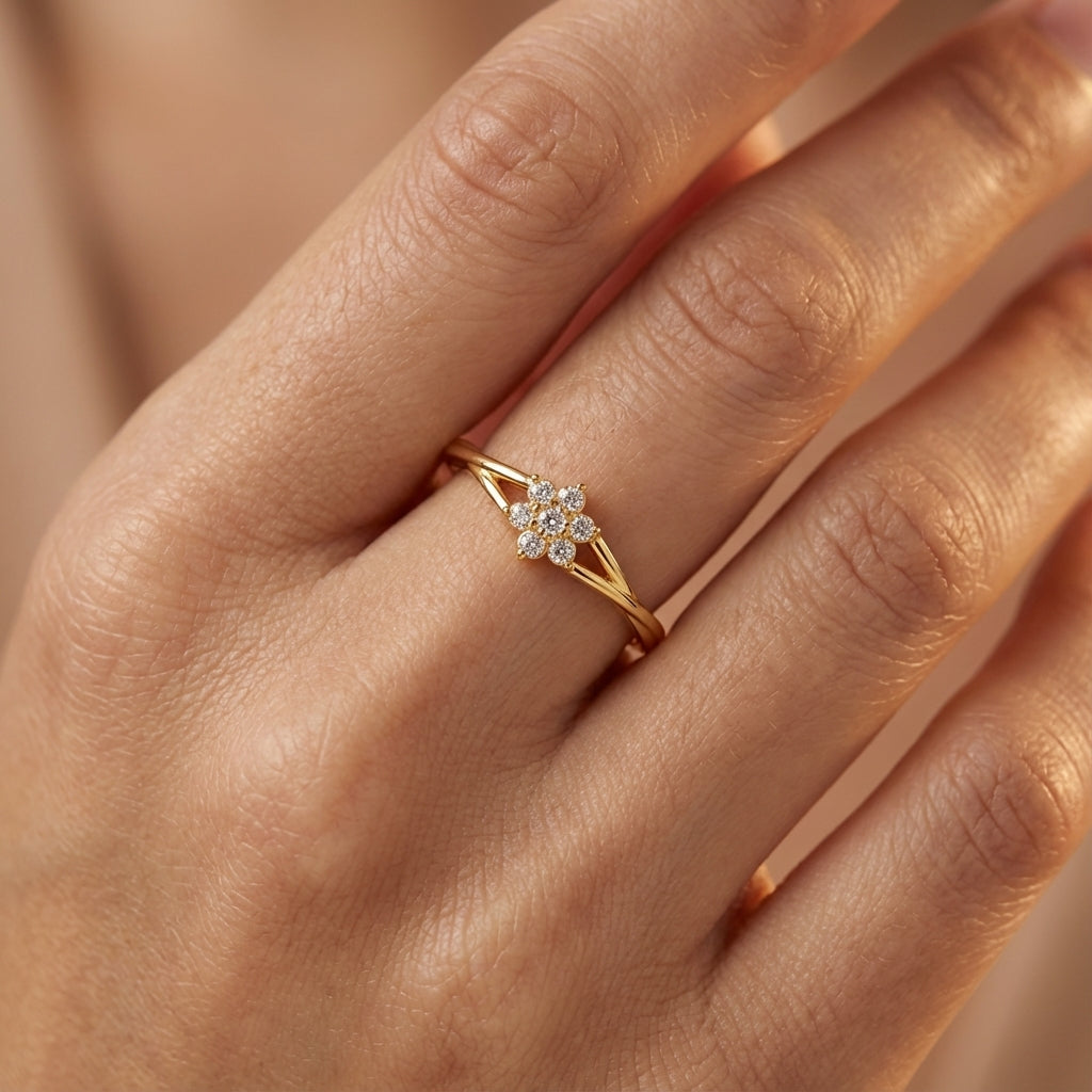 Radiant Love Diamond Ring