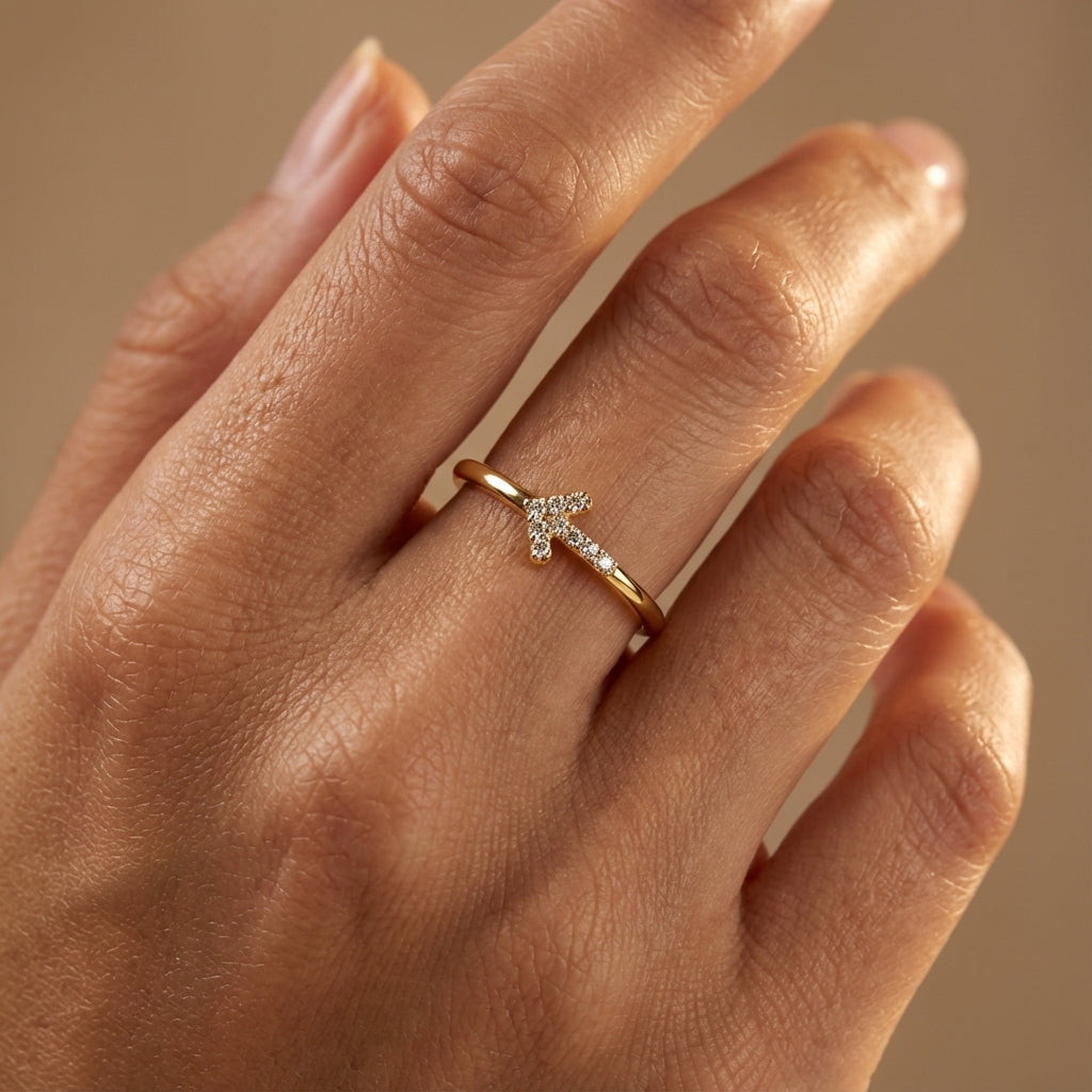 Serene Sparkle Diamond Ring