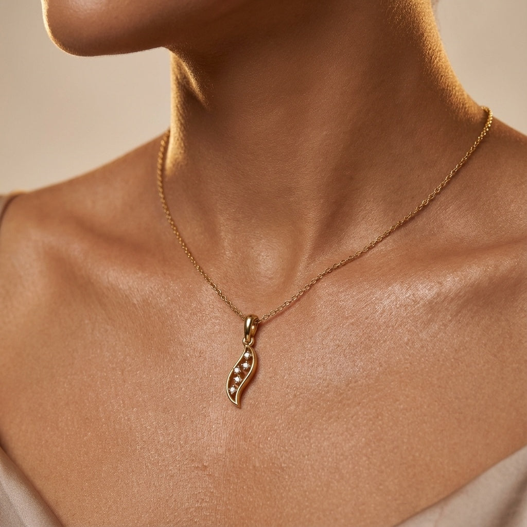 Spruce Diamond Pendant