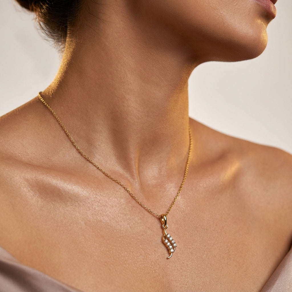 14 Kt Yellow Gold Diamond Charms & Pendants