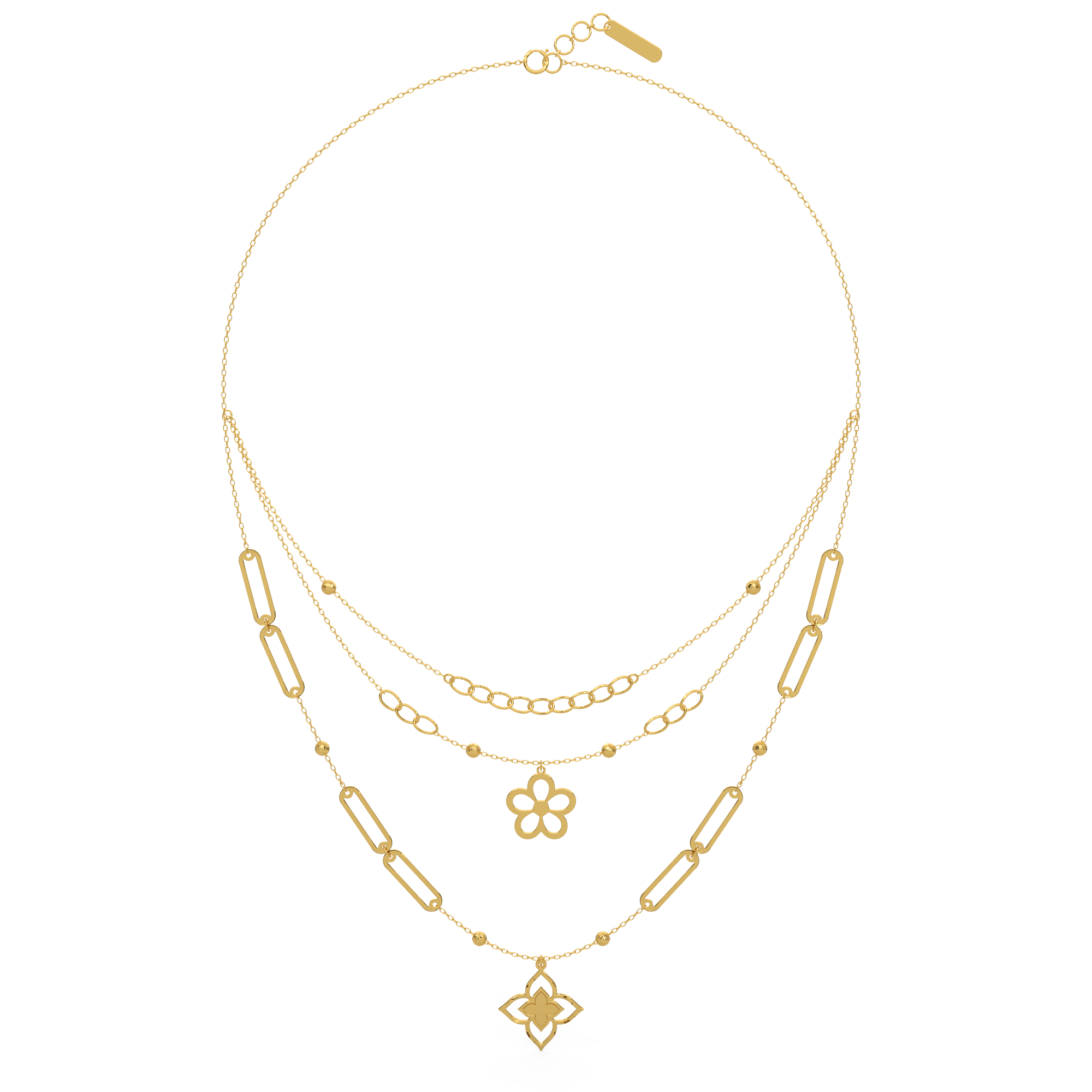 Italian Bloom Delight Necklace