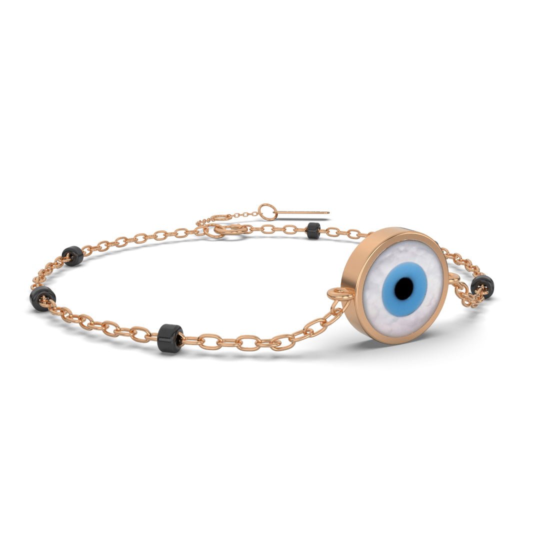 14 Kt Rose Gold Diamond Bracelets