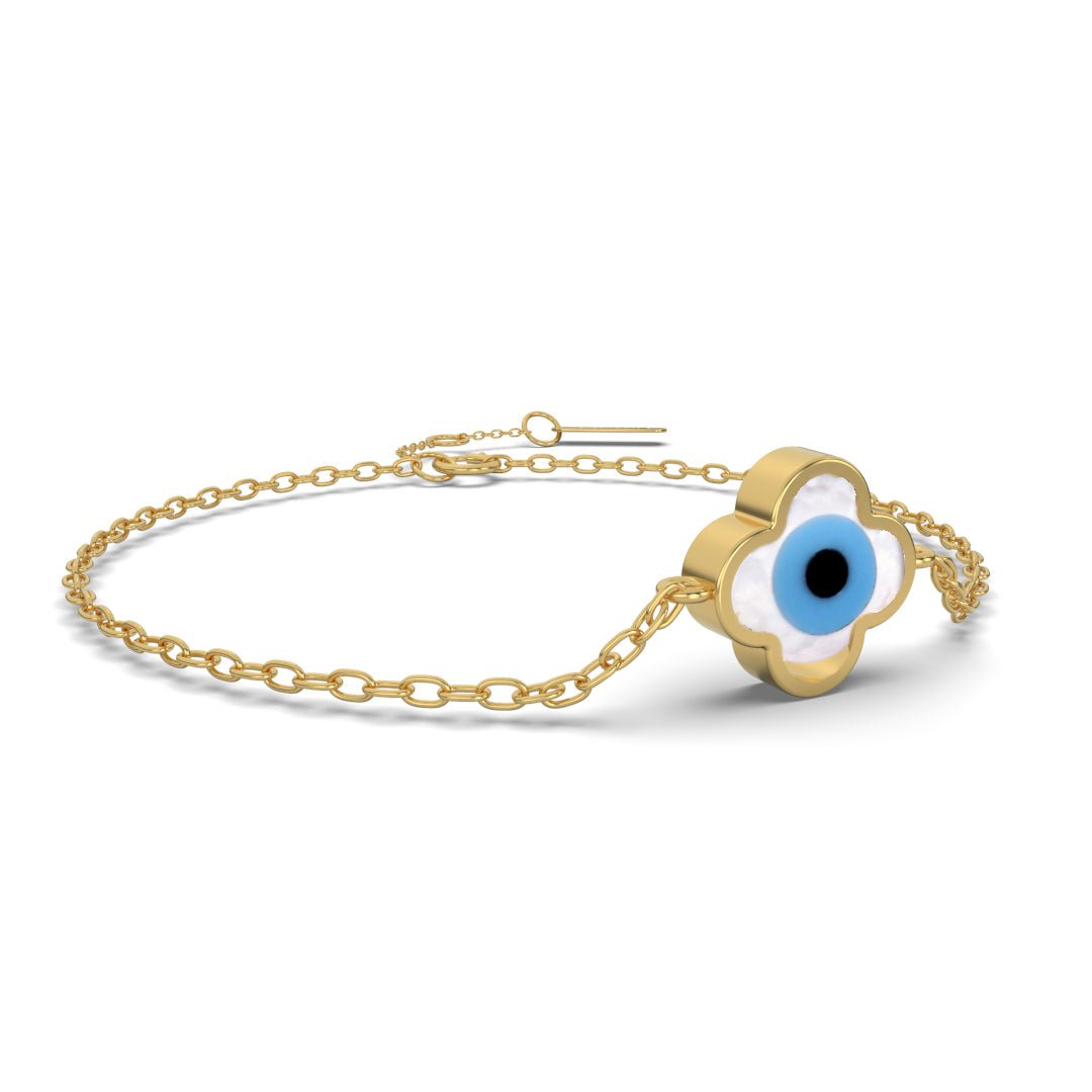 Quatrefoil Eye of Protection Bracelet