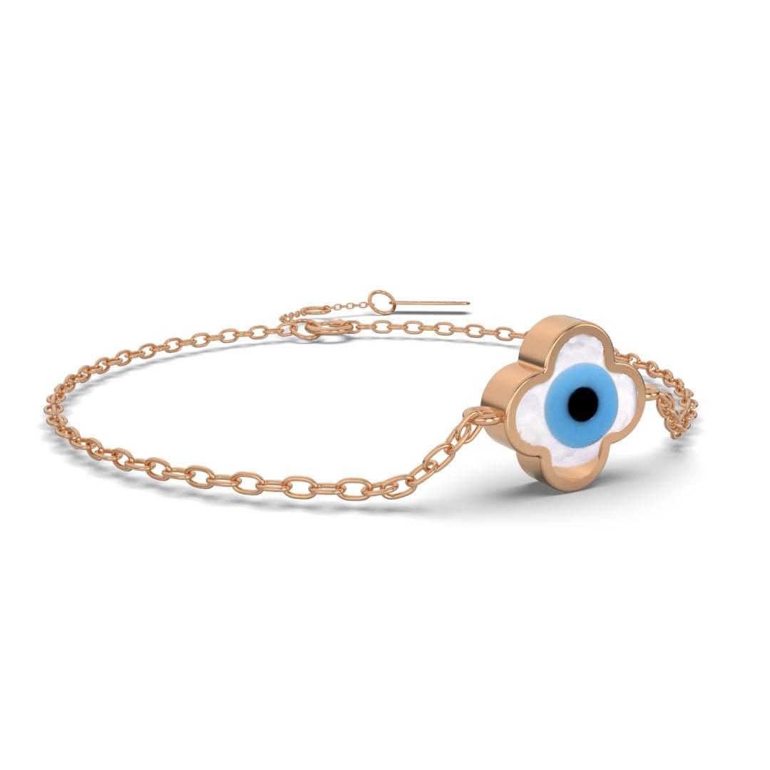 Quatrefoil Eye of Protection Bracelet