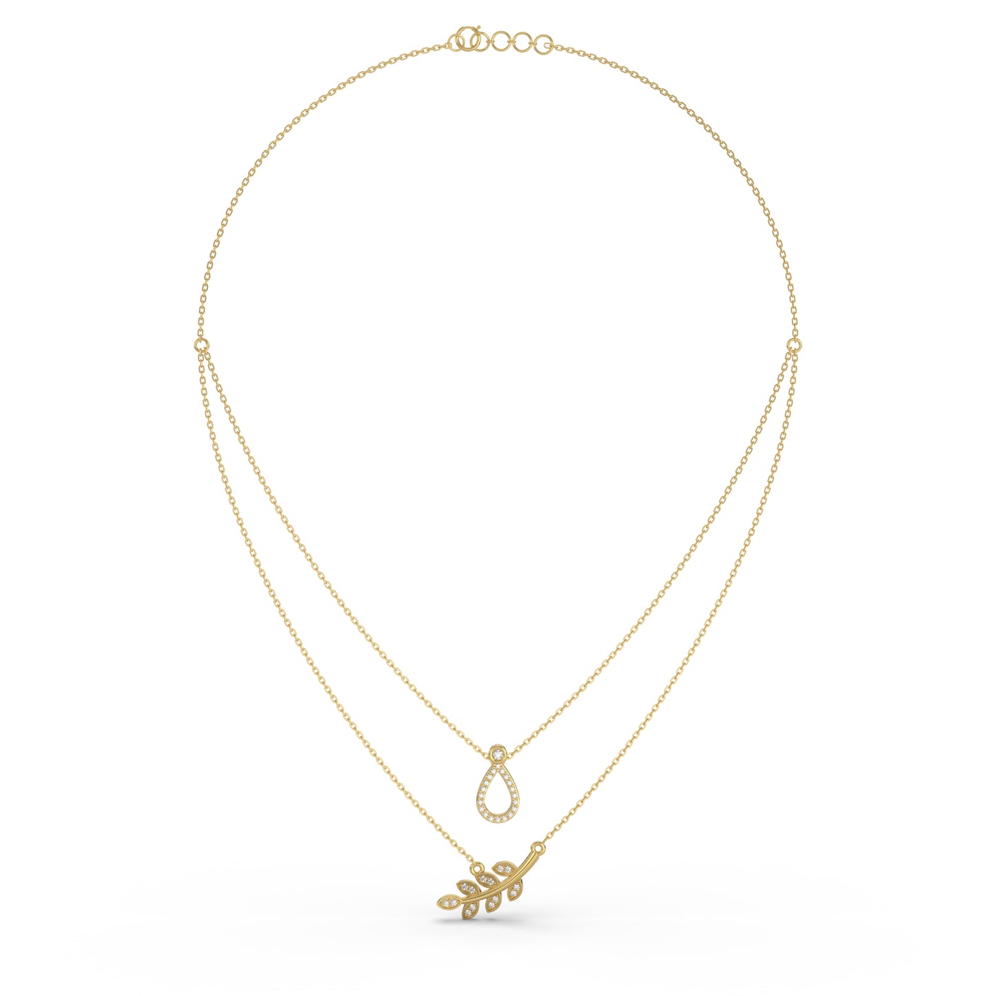 Leaf Pendant Necklace