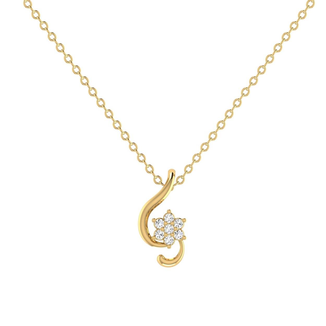 Fusion Diamond Pendant