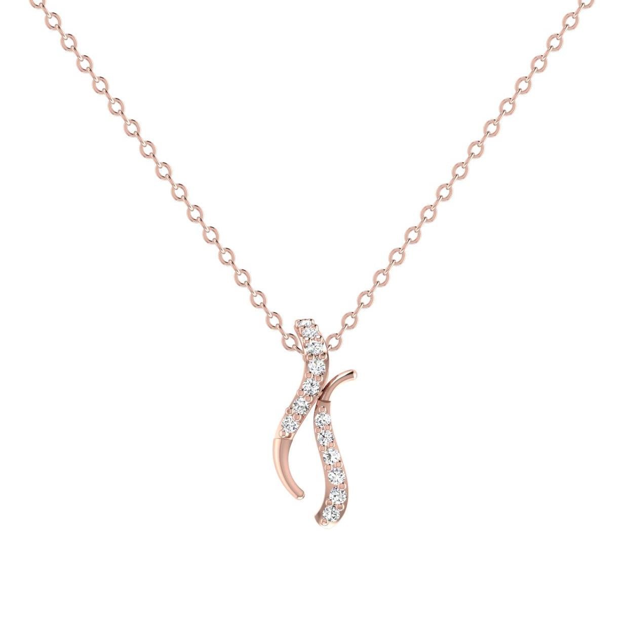 14 Kt Yellow Gold Diamond Charms & Pendants
