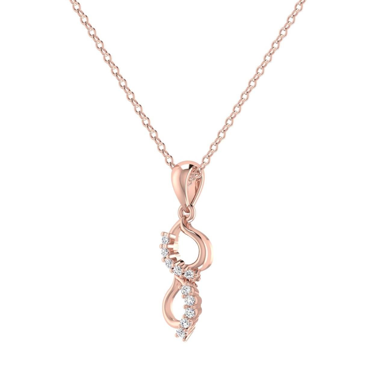 14 Kt Yellow Gold Diamond Charms & Pendants