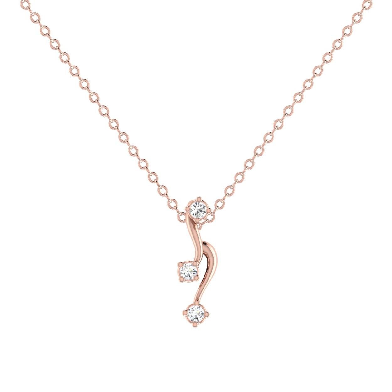14 Kt Yellow Gold Diamond Charms & Pendants