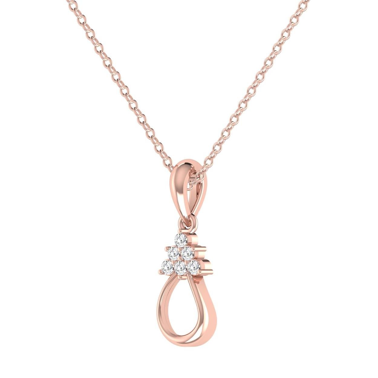 14 Kt Yellow Gold Diamond Charms & Pendants