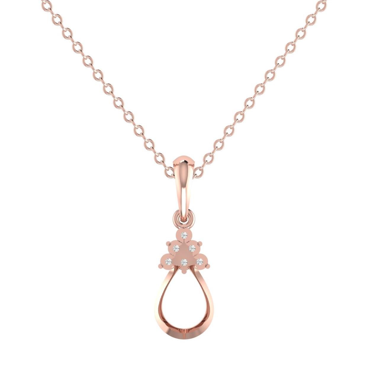 14 Kt Yellow Gold Diamond Charms & Pendants