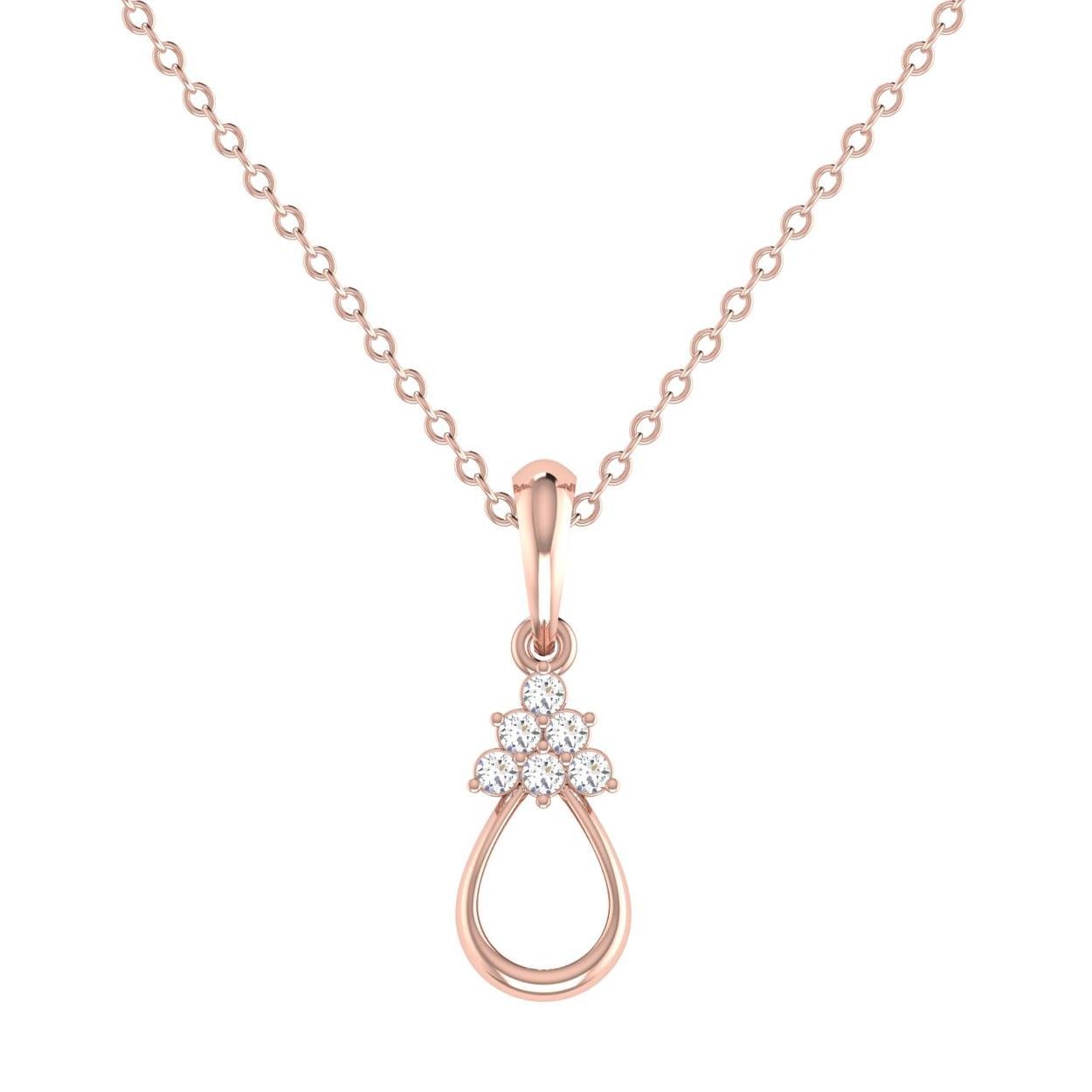 14 Kt Yellow Gold Diamond Charms & Pendants