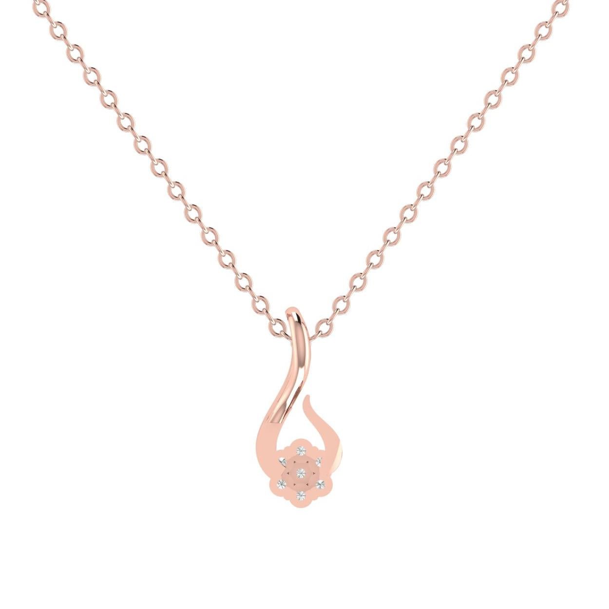 14 Kt Yellow Gold Diamond Charms & Pendants