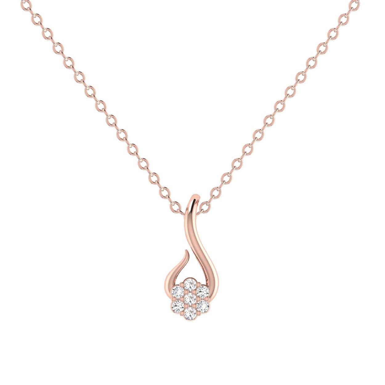 14 Kt Yellow Gold Diamond Charms & Pendants