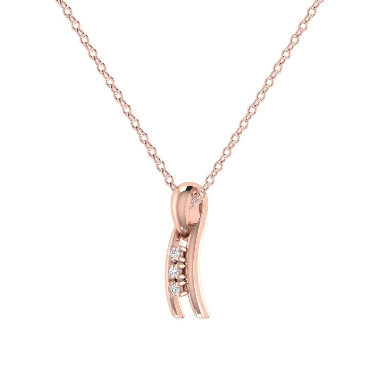 14 Kt Yellow Gold Diamond Charms & Pendants
