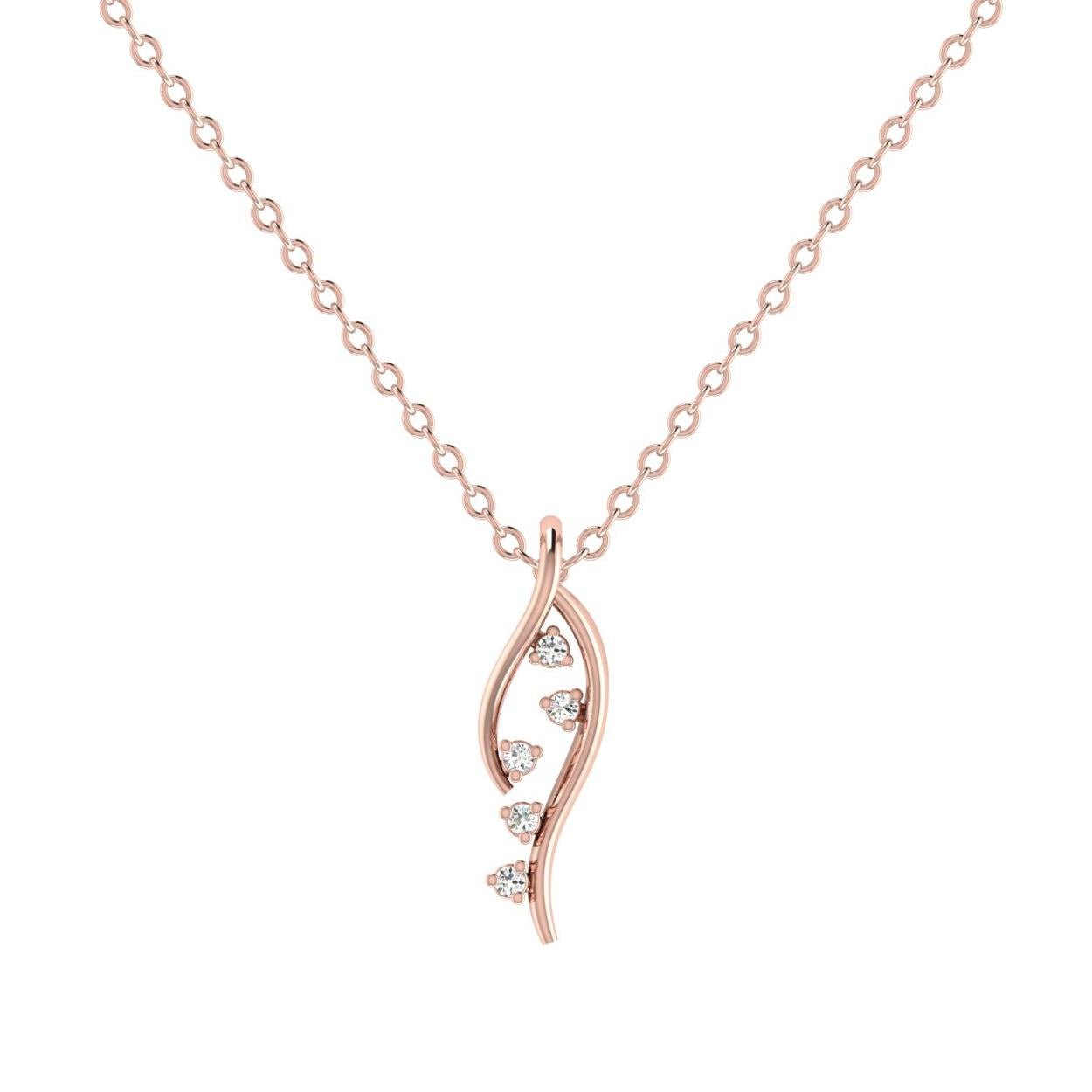 14 Kt Yellow Gold Diamond Charms & Pendants