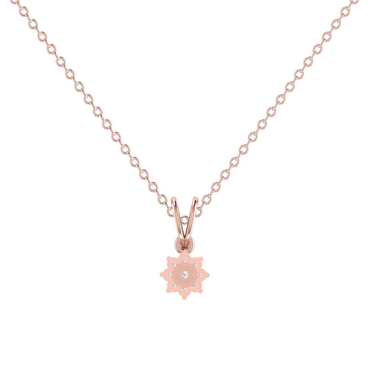 14 Kt Yellow Gold Diamond Charms & Pendants