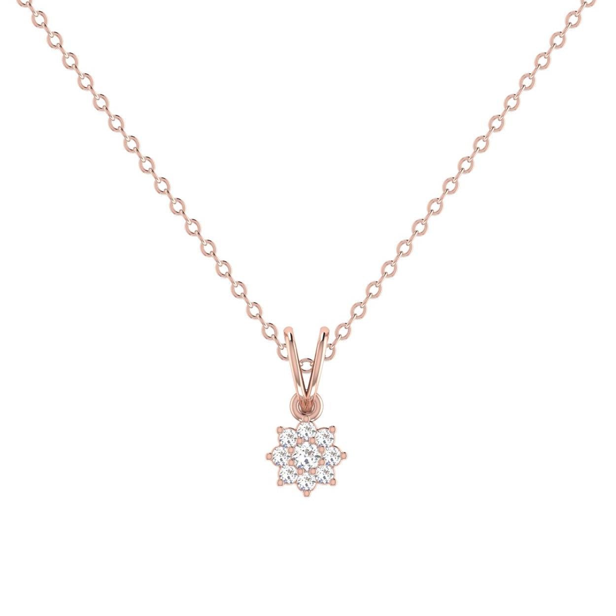 14 Kt Yellow Gold Diamond Charms & Pendants