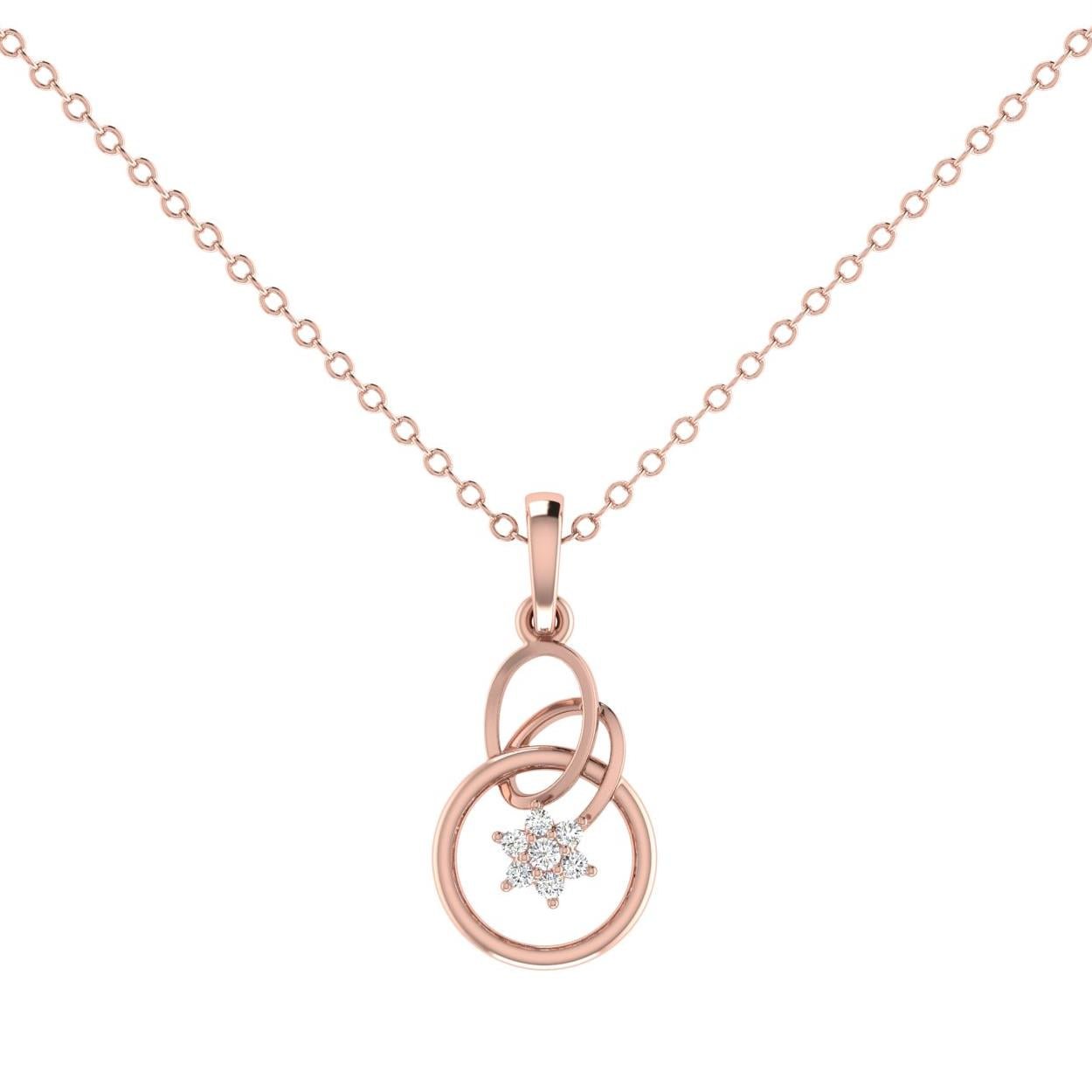 14 Kt Yellow Gold Diamond Charms & Pendants