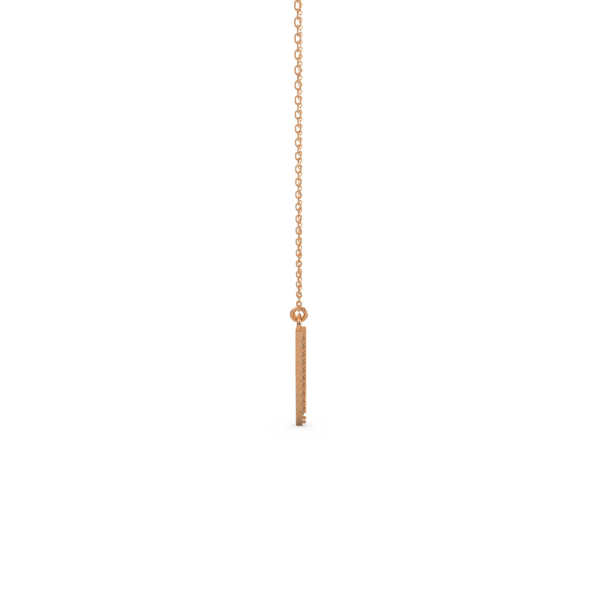 14 Kt Yellow Gold Diamond Necklaces