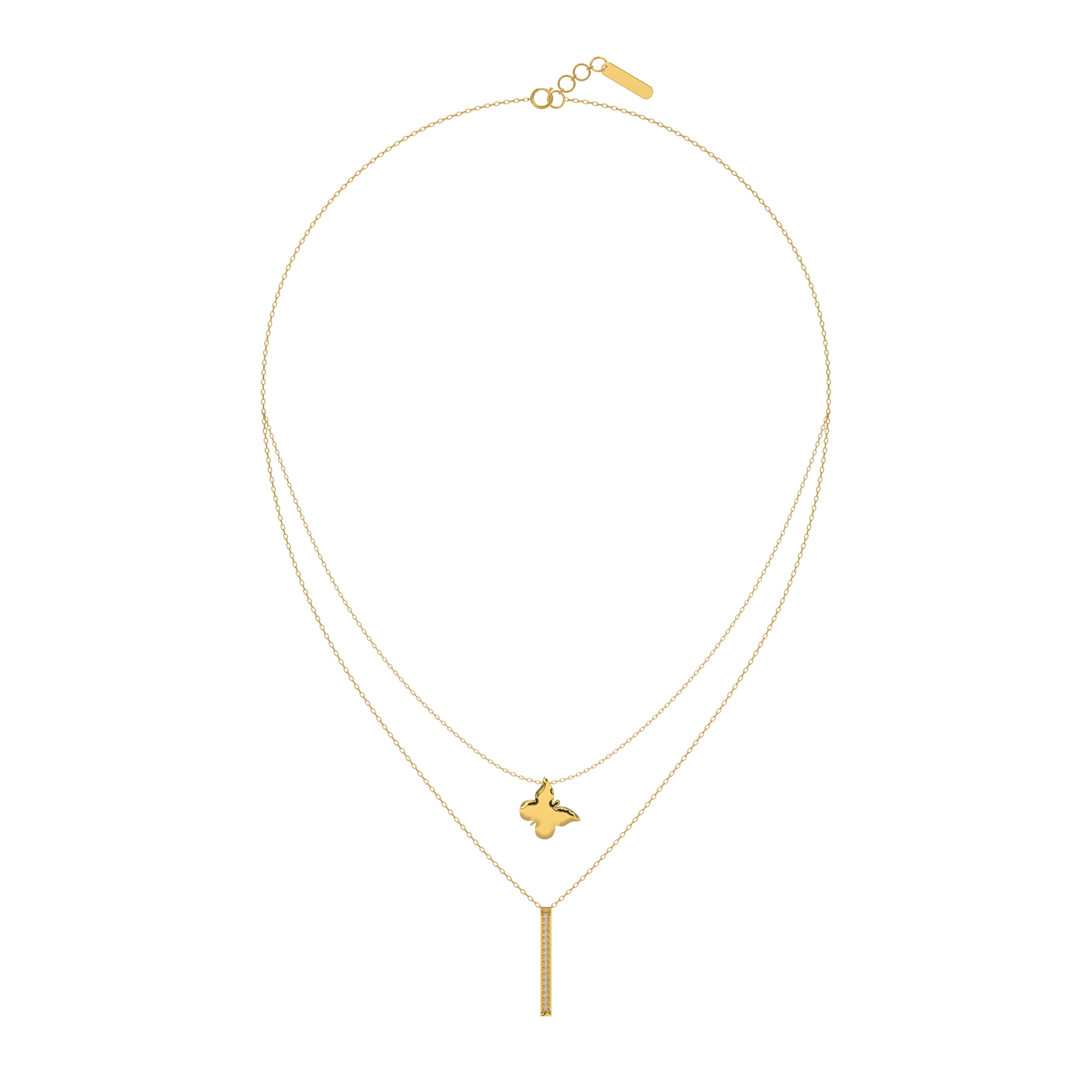 Fluttering Radiance Necklace