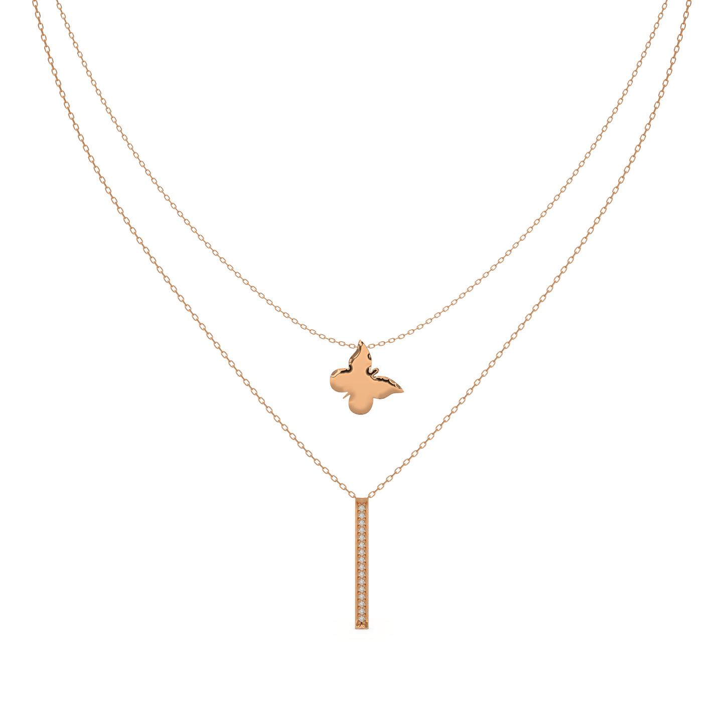 Fluttering Radiance Necklace