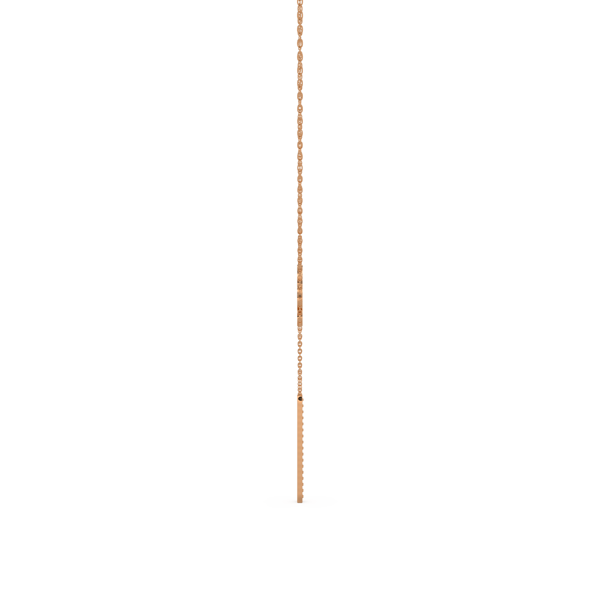 14 Kt Yellow Gold Diamond Necklaces