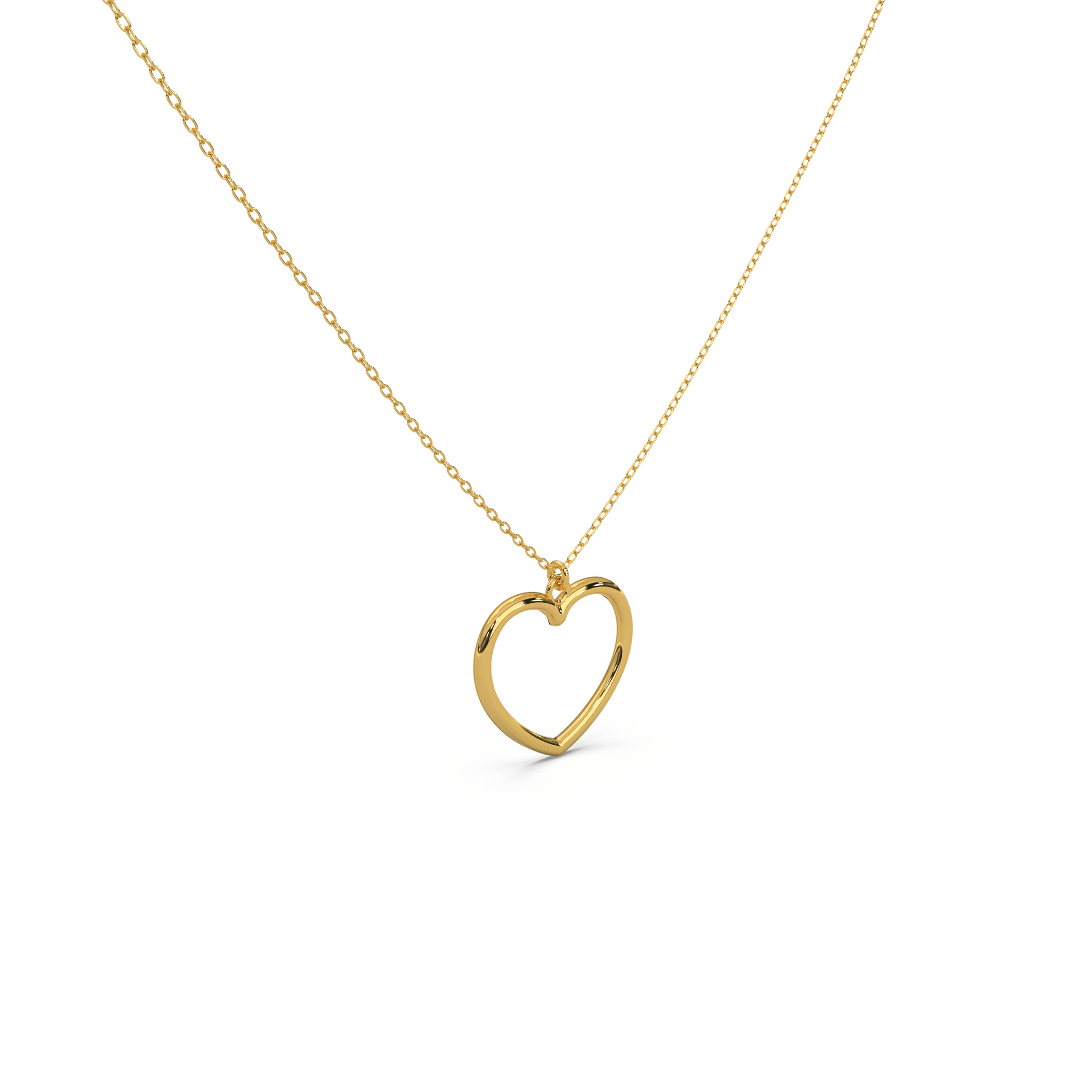 14 Kt Yellow Gold Diamond Necklaces