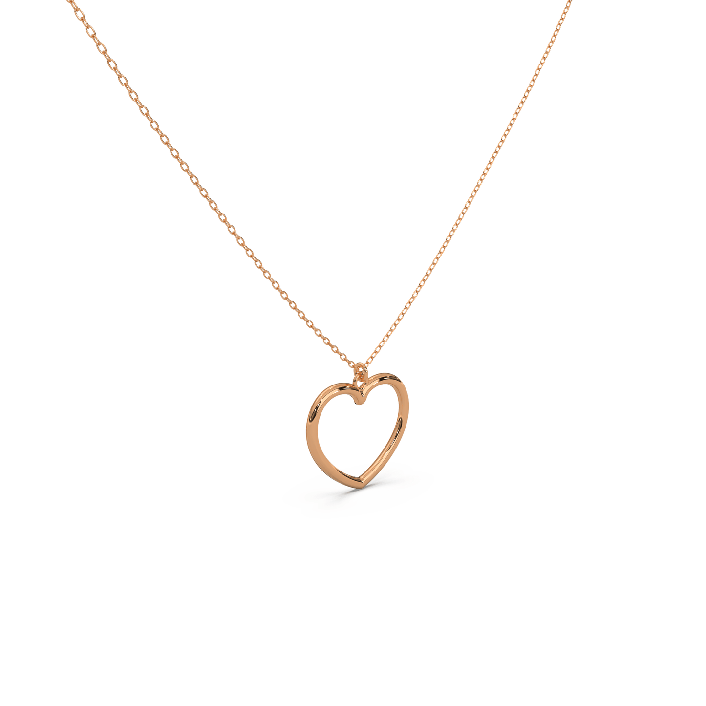 Heartfelt Gold Charm Necklace